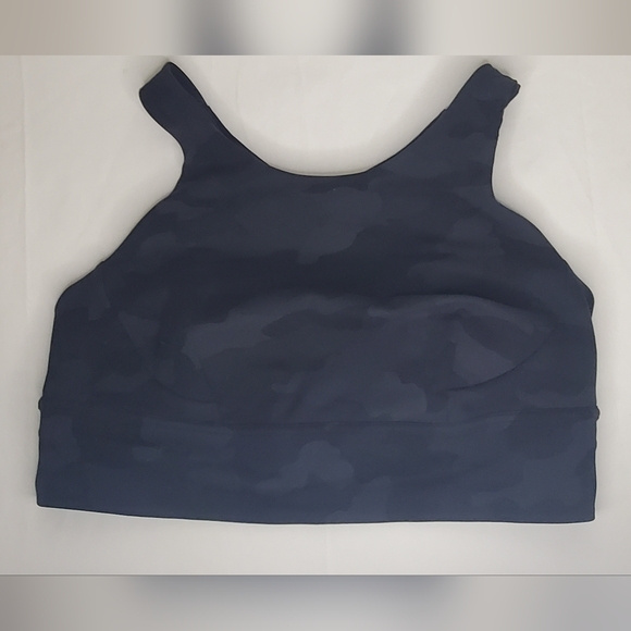 lululemon athletica Women's Camouflash Black  Sports Bra - Picture 2 of 5